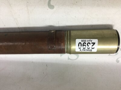 A single drawer military  telescope  W. Ottway Ealing London.