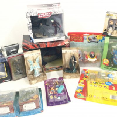 A Collection of Various Boxed Toys Including The Simpsons. Corgi. Captain Pugwash. Etc.