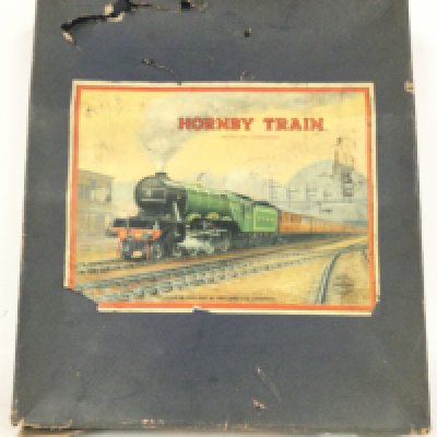 A Boxed 0 Gauge Goods Set #601.