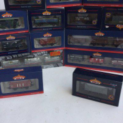 A Collection of Boxed Bachman 00 Gauge Wagons.