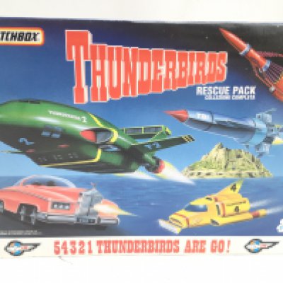 A Boxed Matchbox Thunderbirds Rescue Pack. No Reserve.