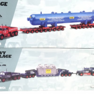 2 X Boxed Corgi Heavy Haulage Vehicles #s 18006 and 18007. (2).