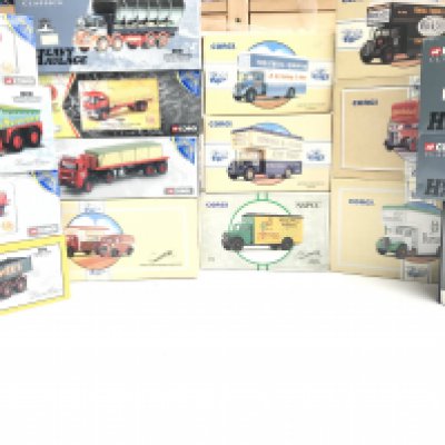 A Collection of Boxed Corgi Classics including Heavy Haulage. Etc.