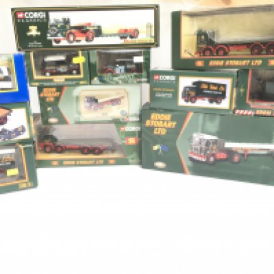 A Collection of Corgi Classics. All Eddie Stobart.