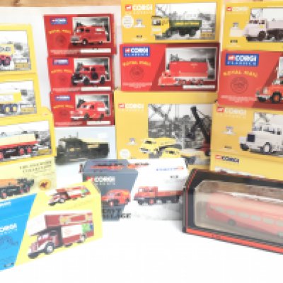 A Collection of Boxed Corgi Classics.