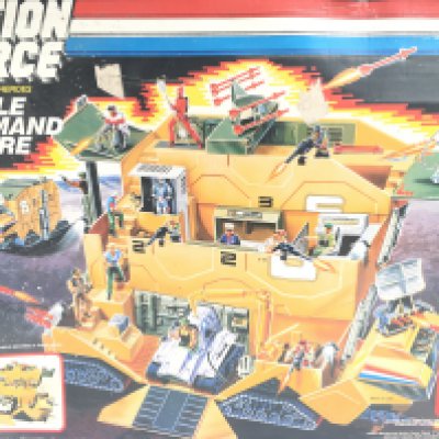 A Boxed Hasbro Action Force Mobile Command Centre. Parts Missing/Broken. With Imstructions.