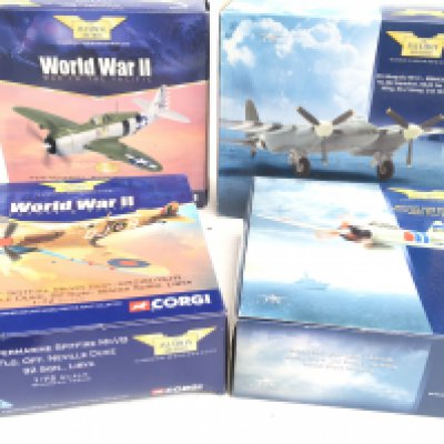 4 X Boxed Corgi Aviation Archive models 1:72 Scale. (4).