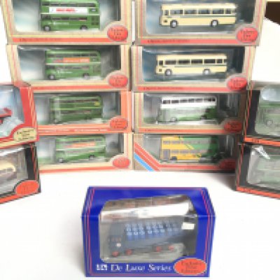 2 X Boxes Containing Exclusive First Editions Buses. (2).