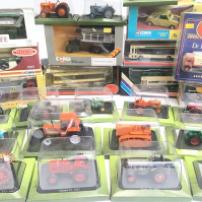 A Collection of Various Boxed Diecast Including EFEs. Model Tractors etc.(2).