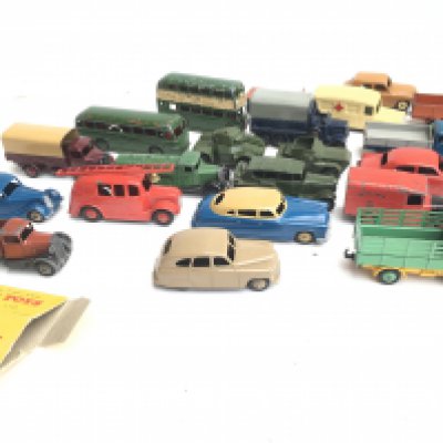 A Collection of Playworn Dinky Toys.