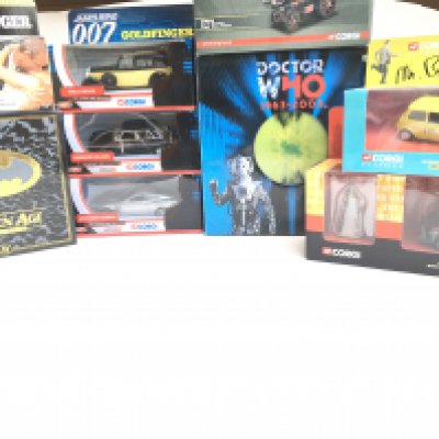 A Collection of Boxed Diecast Including a Corgi A-Team Van. James Bond Vehicles etc.