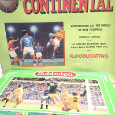 2 X Boxed Subbuteo Sets including Continental. No Reserve. (2).
