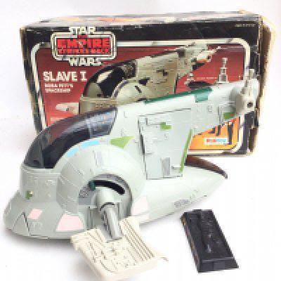 A Boxed Vintage Star Wars Slave 1.