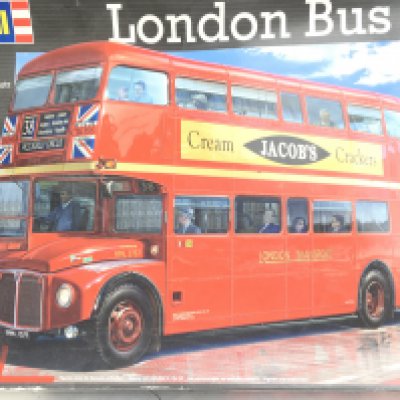 A Boxed Revell London Bus model Kit #07651.