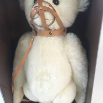 WITHDRAWN - A Boxed Steiff muzzle Bear 1908. Replica from 1989
