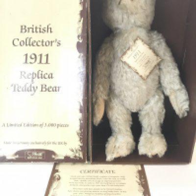 WITHDRAWN - A Boxed Steiff Replica Teddy Bear 1911.