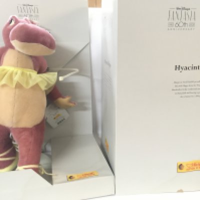 WITHDRAWN - A Boxed Steiff Disney Hyacinth Hippo.