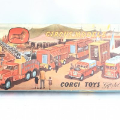 A Boxed Corgi Toys Gift Set #23 Circus Models. No Reserve.