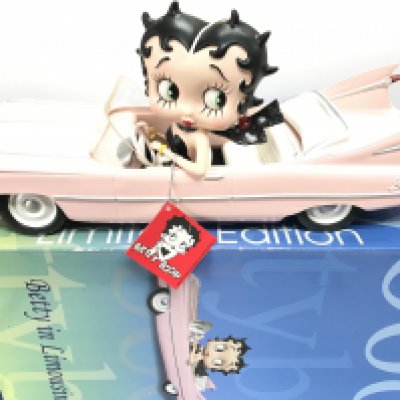 A Boxed King Features Syndicate Betty Boop in Limousine.