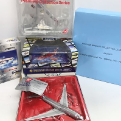 A Collection of Various Diecast Aircraft including Gemini Jets.Franklin Mint. Corgi etc.