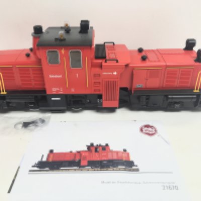 A Boxed L.G.B. Track Cleaning Locomotive #21670