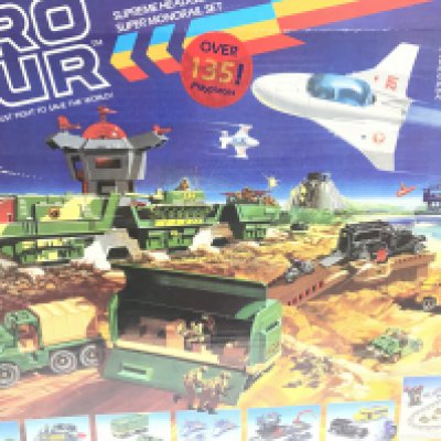 A Boxed Bluebird Zero Hour Playset.