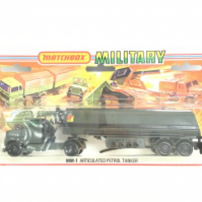 A Carded and Sealed Matchbox MM-1 Articulated Petrol Tanker. NO RESERVE