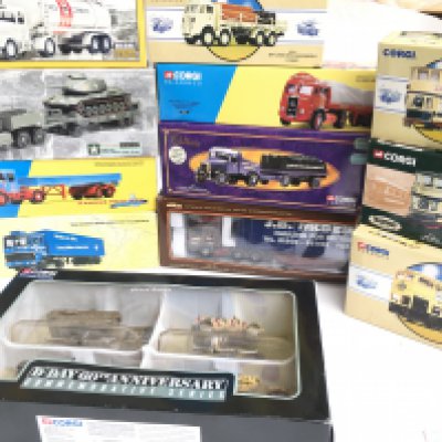 A Collection of Boxed Corgi Classics including a D-Day 60th Anniversary Set.