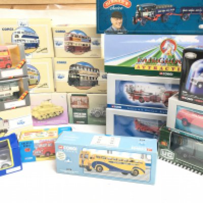 A Collection Of Boxed corgi Classics. No Reserve.