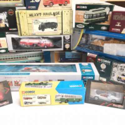 A Collection of Boxed Corgi Classics and 2 Titanium Cars. No Reserve.