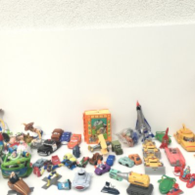 A mixed collection in excess of 50 pieces containing Disney..Thunderbirds and other items.