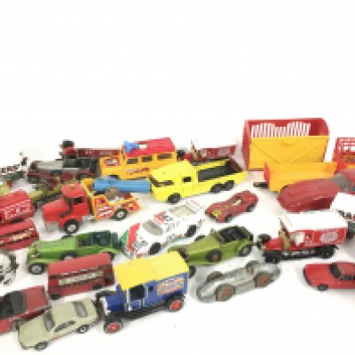 A Collection Of Playworn Diecast. Including Matchbox. Corgi Etc.
