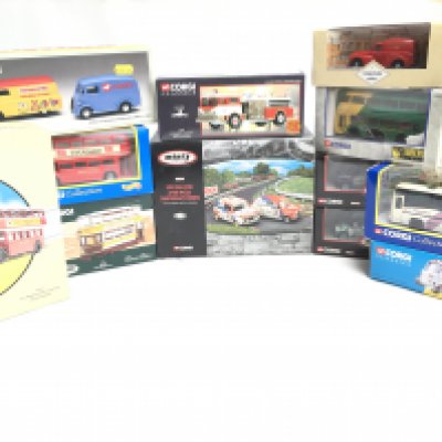 A Small collection of Corgi Classics including Mini7 racing Club.