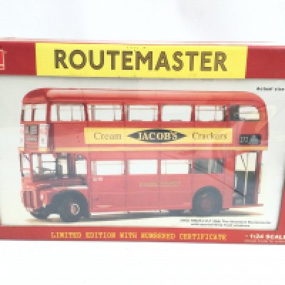 A Boxed Sun Star RM254-VLT The Standard Routemasster With Quarter-Drop Front Windows.