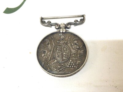 A Victorian Medal For Distinguished Conduct in the Field awarded to 7726 SC WH Scrase RAMC.