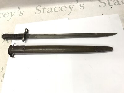 A US army bayonet stamped 1913 17