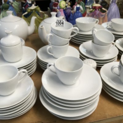 A large Royal Copenhagen Salto dinner , tea coffee service designed by Axel Salto