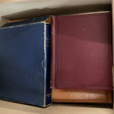 A collection of stamps albums mixed British, commonwealth.