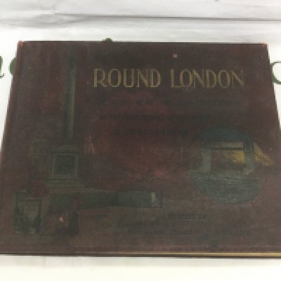 An early 20th Century Round London album published by George Newnes Ltd. Shipping category B.
