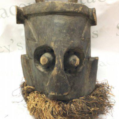 An African Fang ( Gabon Region) mask. Approximately 41cm tall. This lot cannot be posted