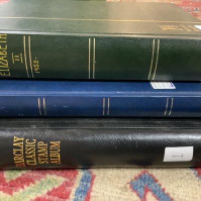 A Queen Elizabeth II 1952 album of Wildings together with 2 additional albums of British stamps.- NO RESERVE