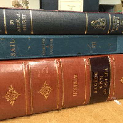 The Log of HMS bounty W Bligh together with other shipping reference books