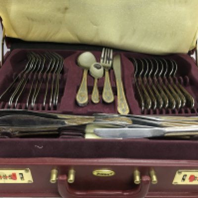 A modern cased Prima cutlery set . This lot cannot be posted- NO RESERVE