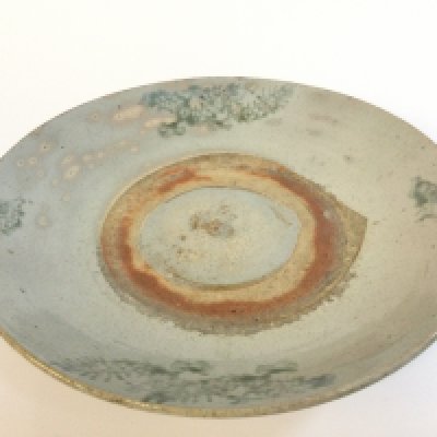 A Chinese Ming style charger , 25cm wide.