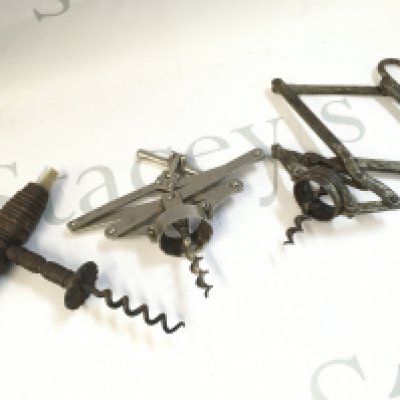 Vintage Corkscrews including Armstrong, Brevete & Dispose Perfect