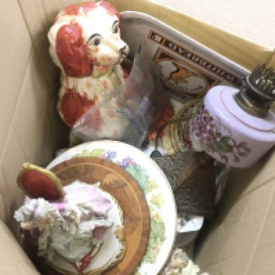 A Collection of ceramics, music magazines including Record Collector etc