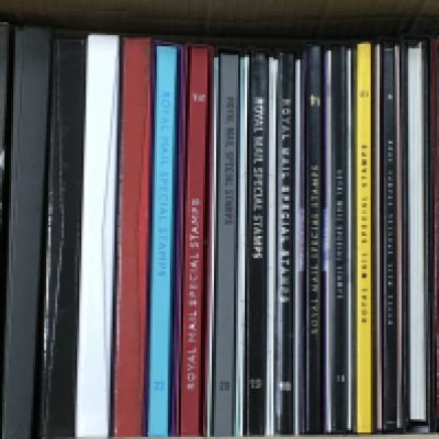 A Collection of Royal Mail Special stamps including 2012, 2000, 2021, 2022 etc and a first day cover album.