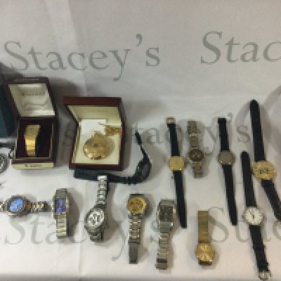 A collection of watches from a range of different brands such as Victor, Quartz, Louis Valentin, Phillip Persia, Adidas, Citizen, Jean Pierre, Lorus and more.