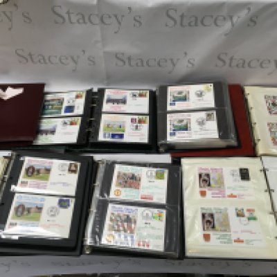 A collection of 8 official football covers. Postage C