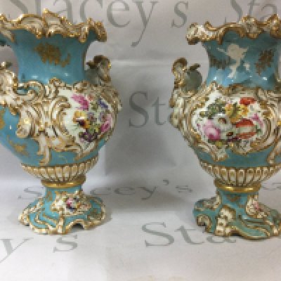 A pair of high quality antique vases.